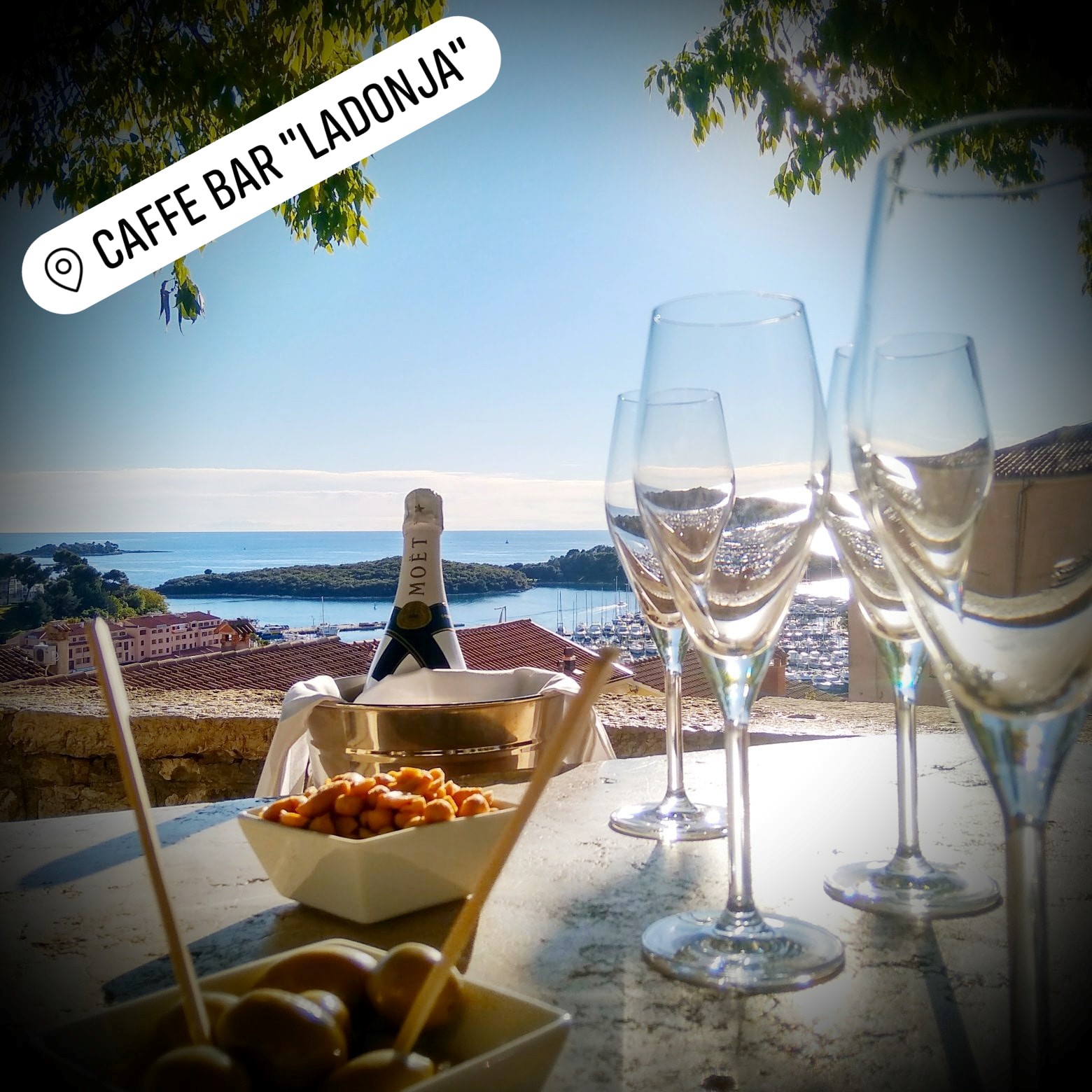 Caffe bar Ladonja Vrsar Istria