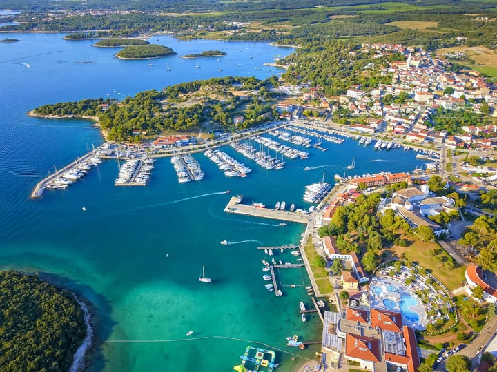 Vrsar – sea and marina view